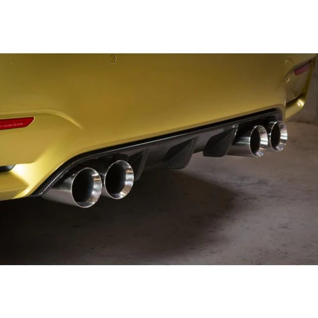 BMW M4 (F82) Coupe 3" Valved Secondary Cat Back Performance Exhaust - Image 14