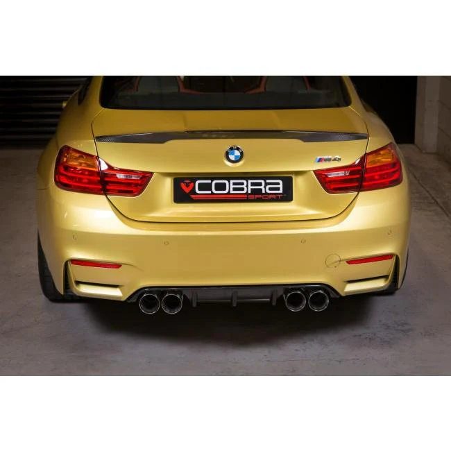 BMW M4 (F82) Coupe 3" Valved Secondary Cat Back Performance Exhaust - Image 16