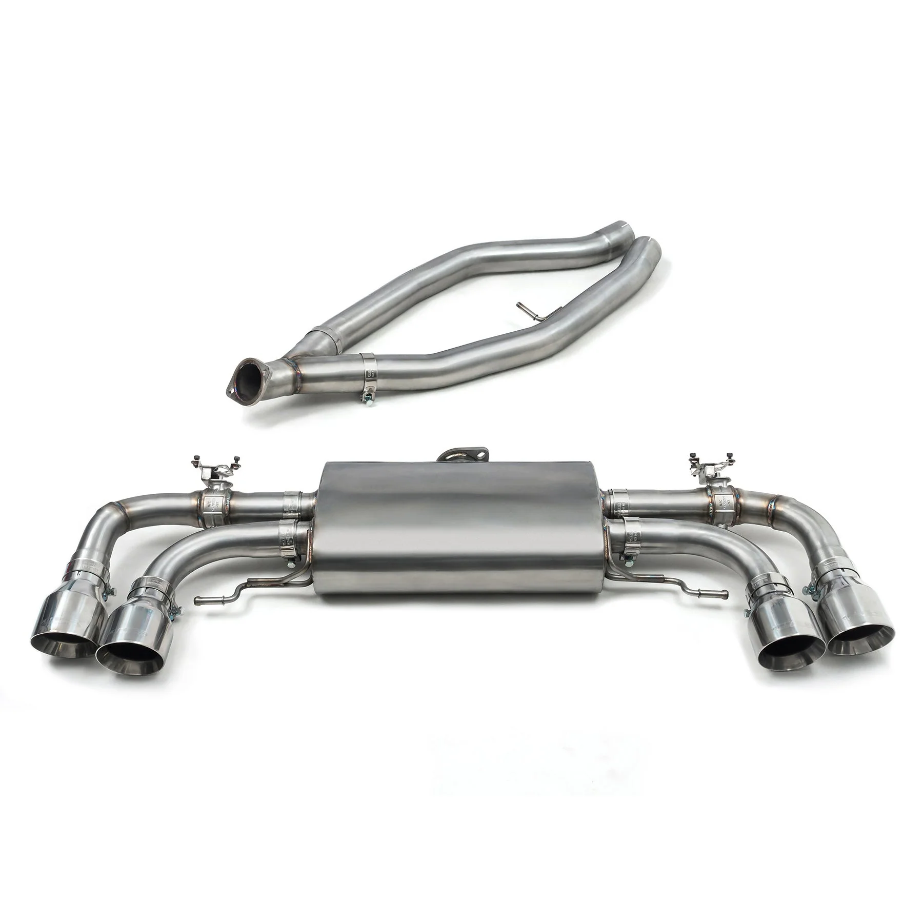 BMW M440i (G22) (22>) (UK/EU) Valved Quad Exit GPF/PPF Back Performance Exhaust