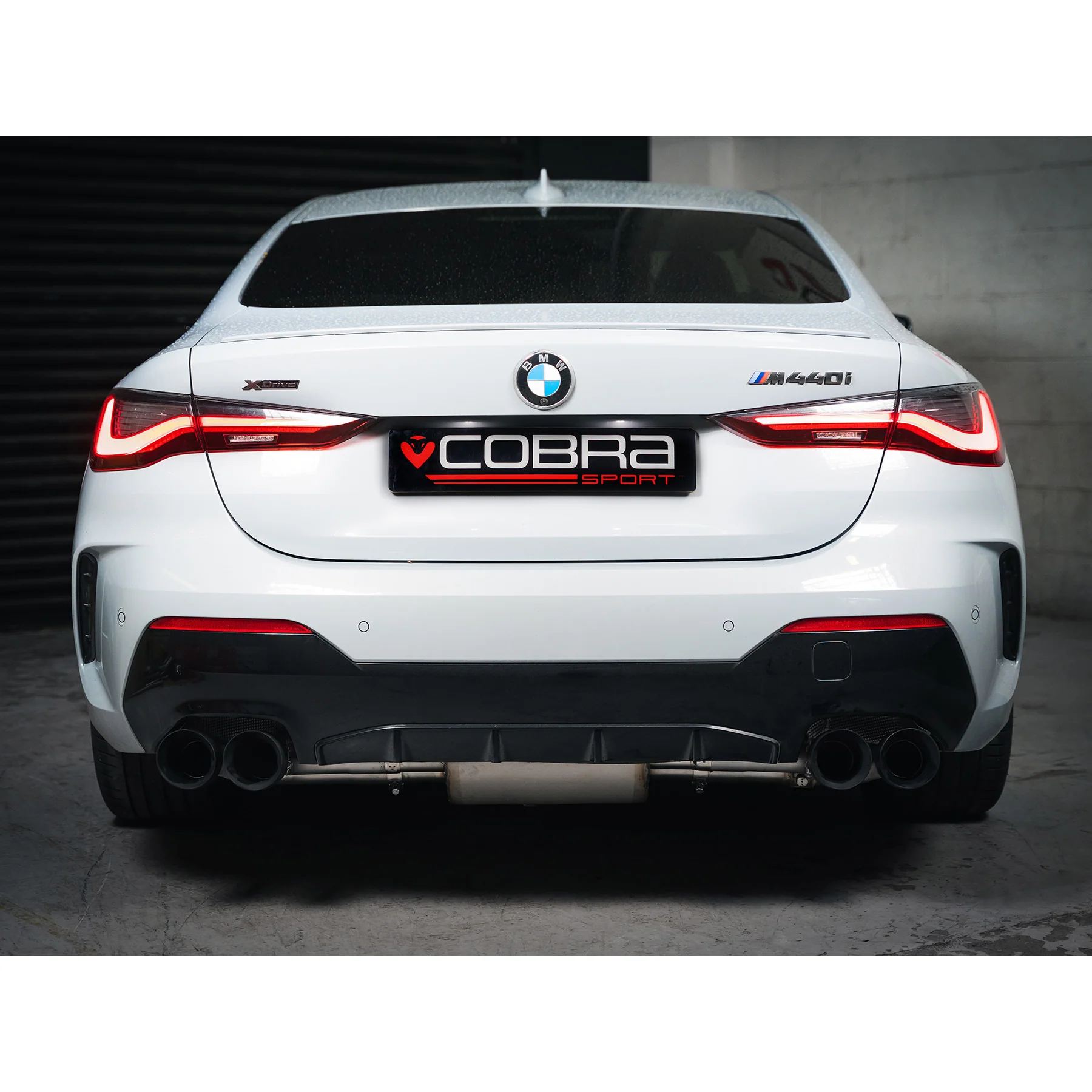 BMW M440i (G22) (22>) (UK/EU) Valved Quad Exit GPF/PPF Back Performance Exhaust - Image 5