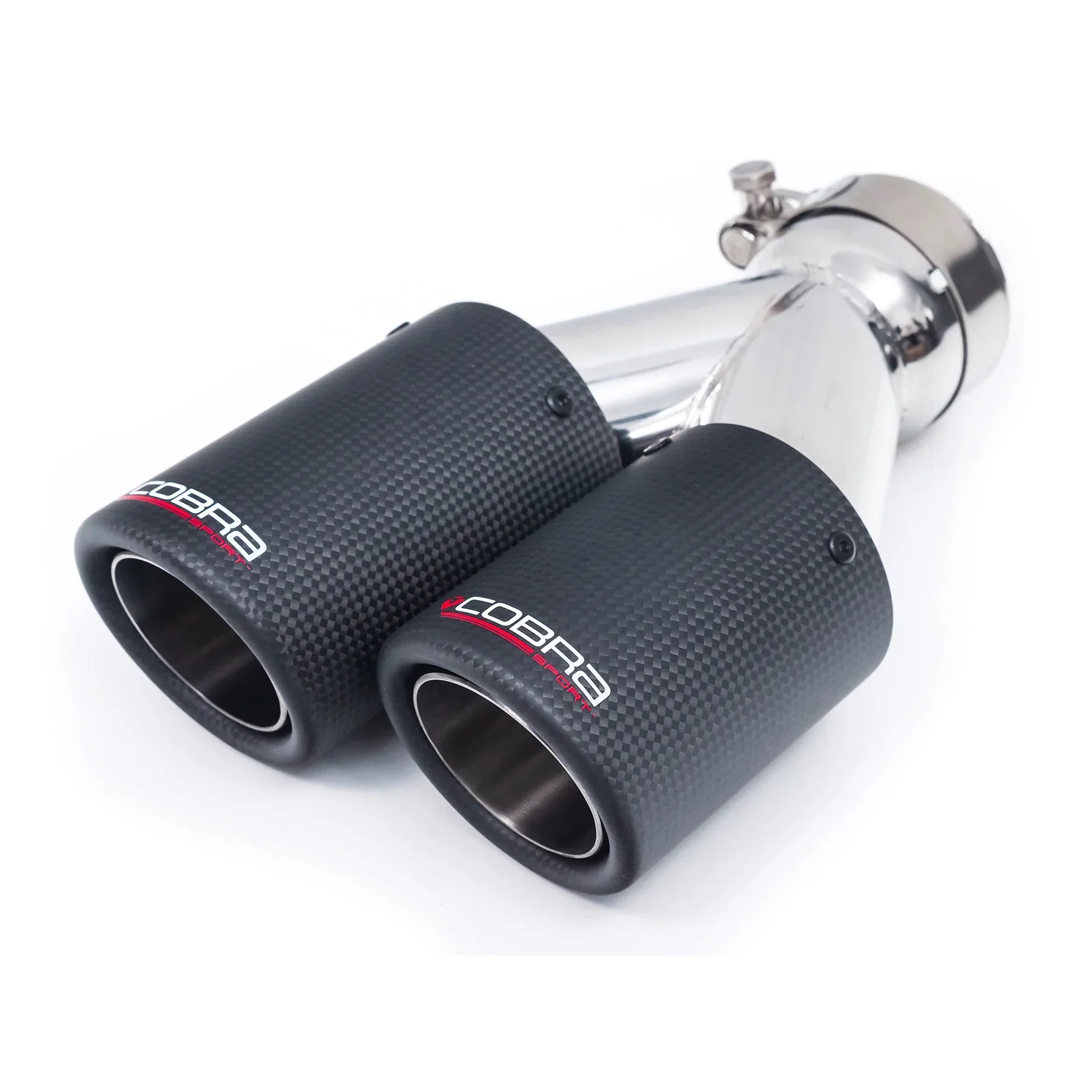 Carbon Fibre Tip Upgrade - (Single Exit) Ford Focus ST-Line 1.0L 125PS (MK4)