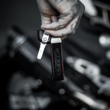 Cobra Sport Fabric Strap Keyring - Image 3