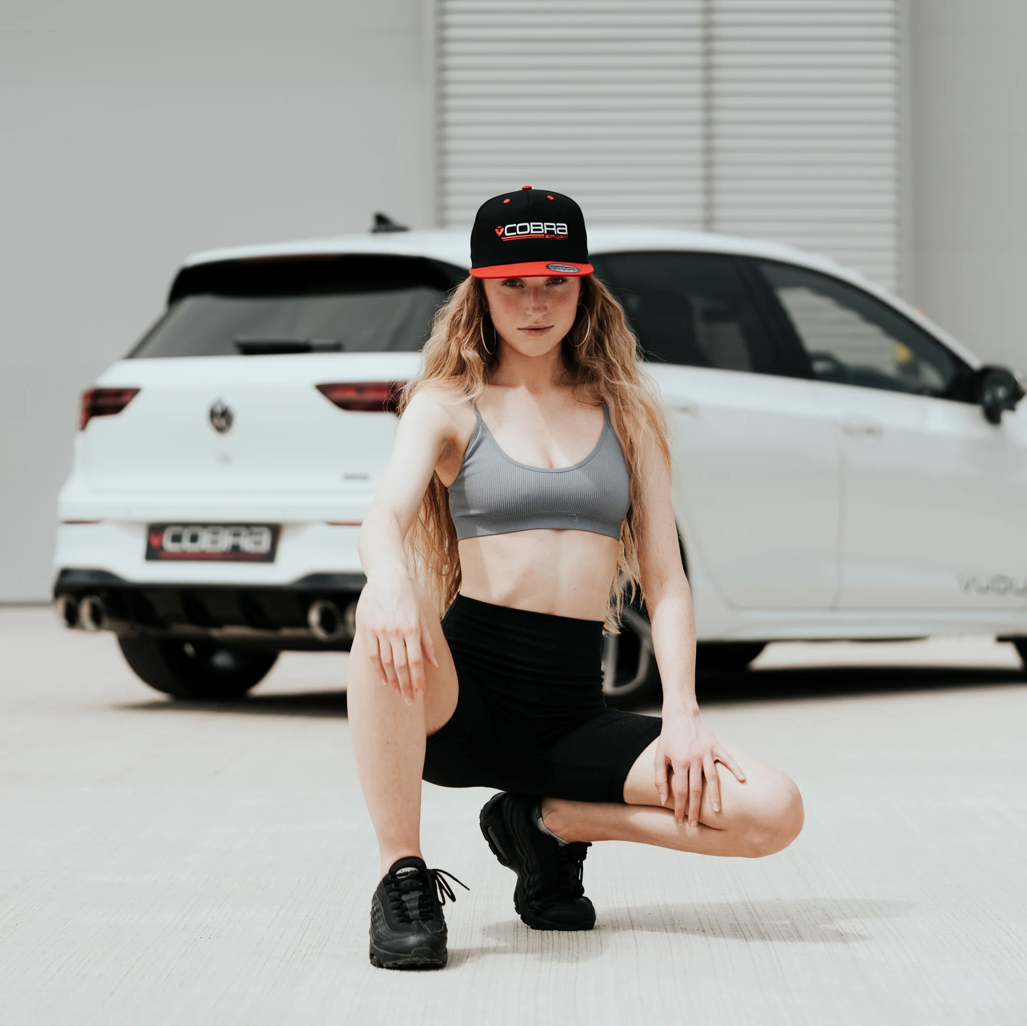 Cobra Sport Snapback Cap - Red/Black - Image 7