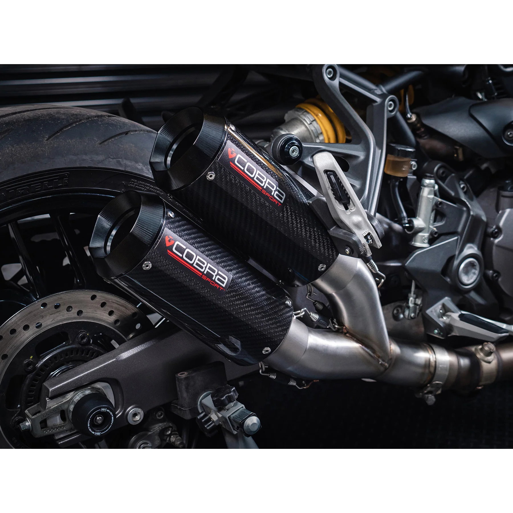 Ducati Monster 821 (2018-20) Half System Performance Exhaust - Image 4