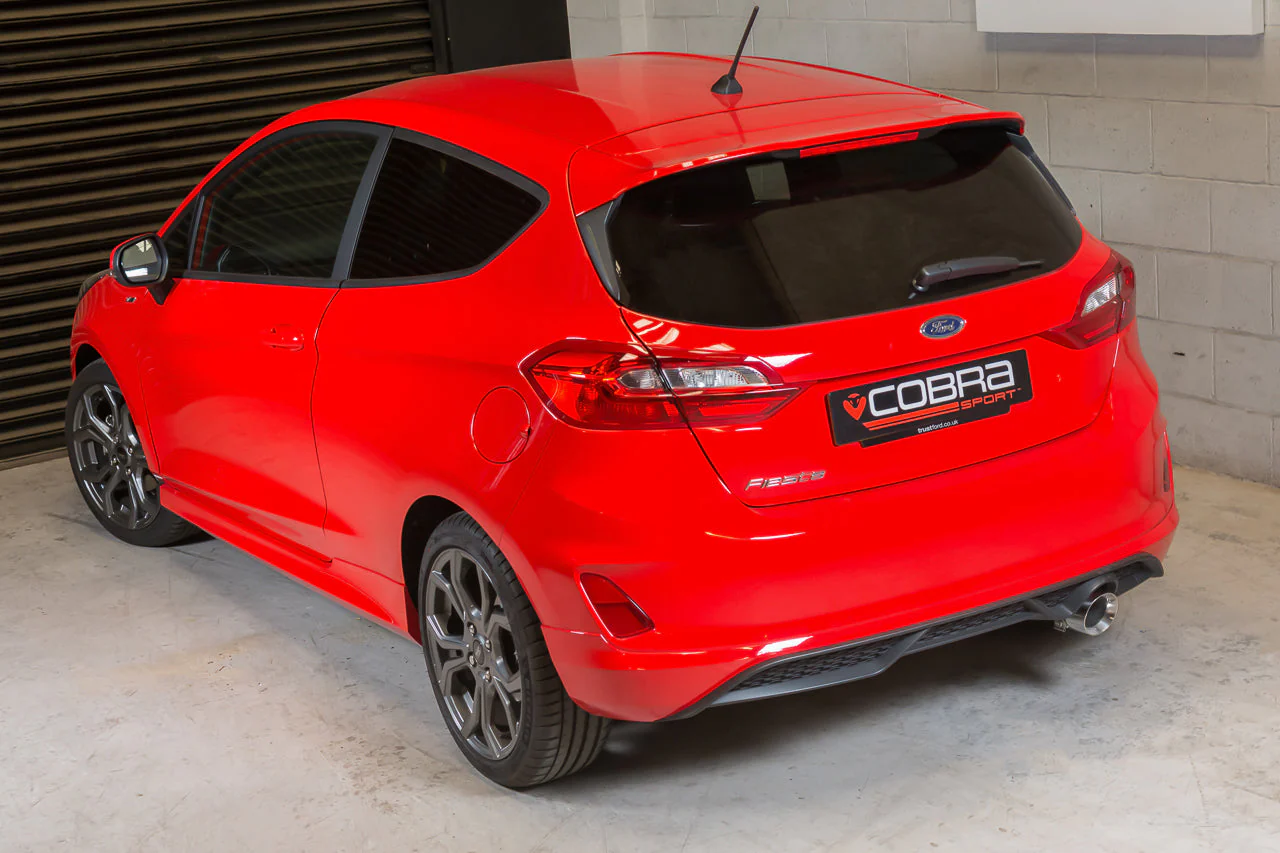Ford Fiesta (Mk8) 1L EcoBoost Hybrid mHEV ST-Line Venom Rear Box Delete Performance Exhaust - Image 3