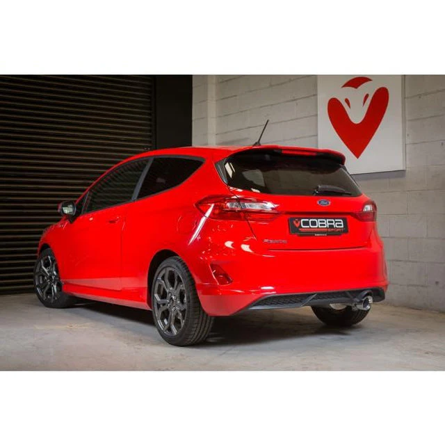 Ford Fiesta (Mk8) 1L EcoBoost ST-Line Venom Rear Box Delete Performance Exhaust - Image 4