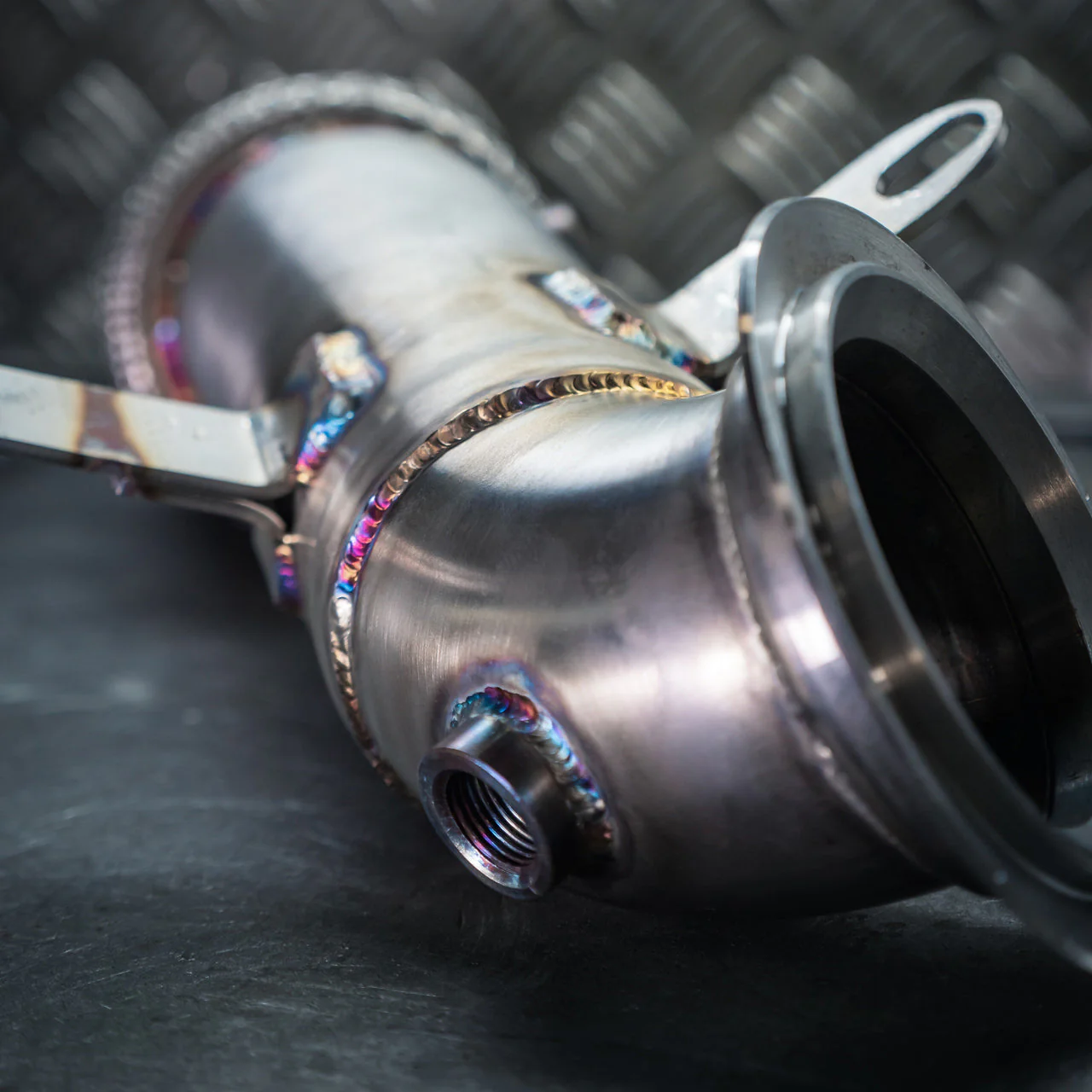 Ford Fiesta (Mk8.5) ST Front Downpipe Sports Cat / De-Cat Performance Exhaust - Image 4
