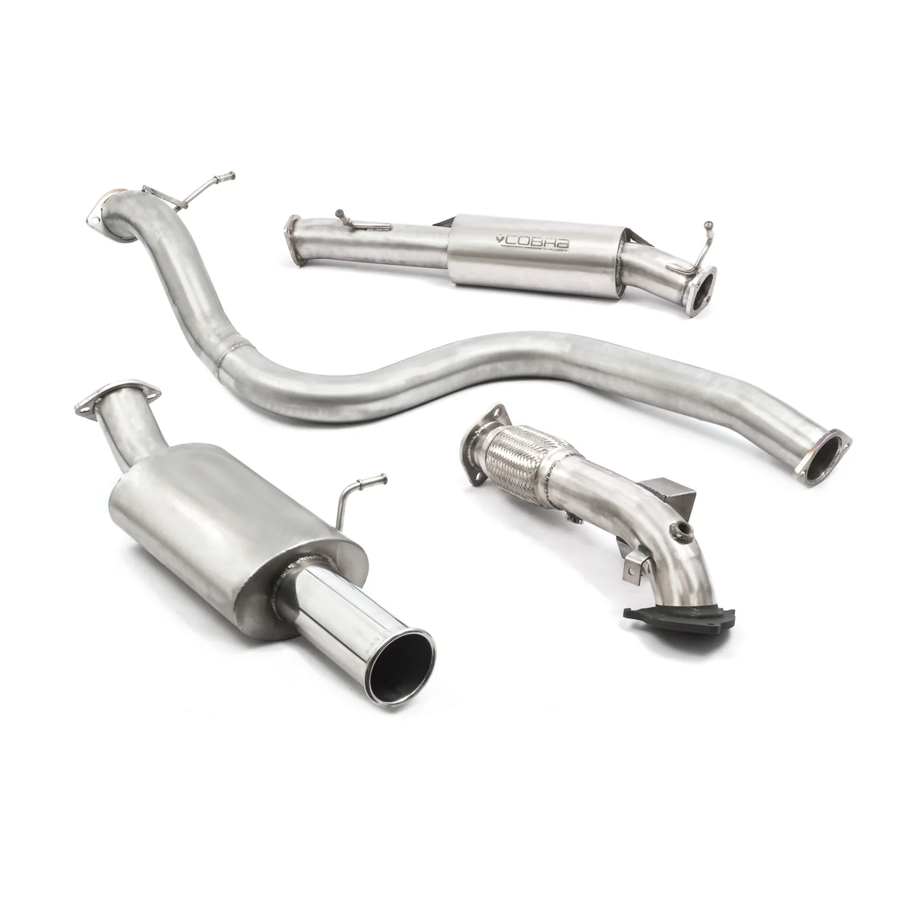 Ford Fiesta (Mk7) ST 180/200 Turbo Back Performance Exhaust - Image 25