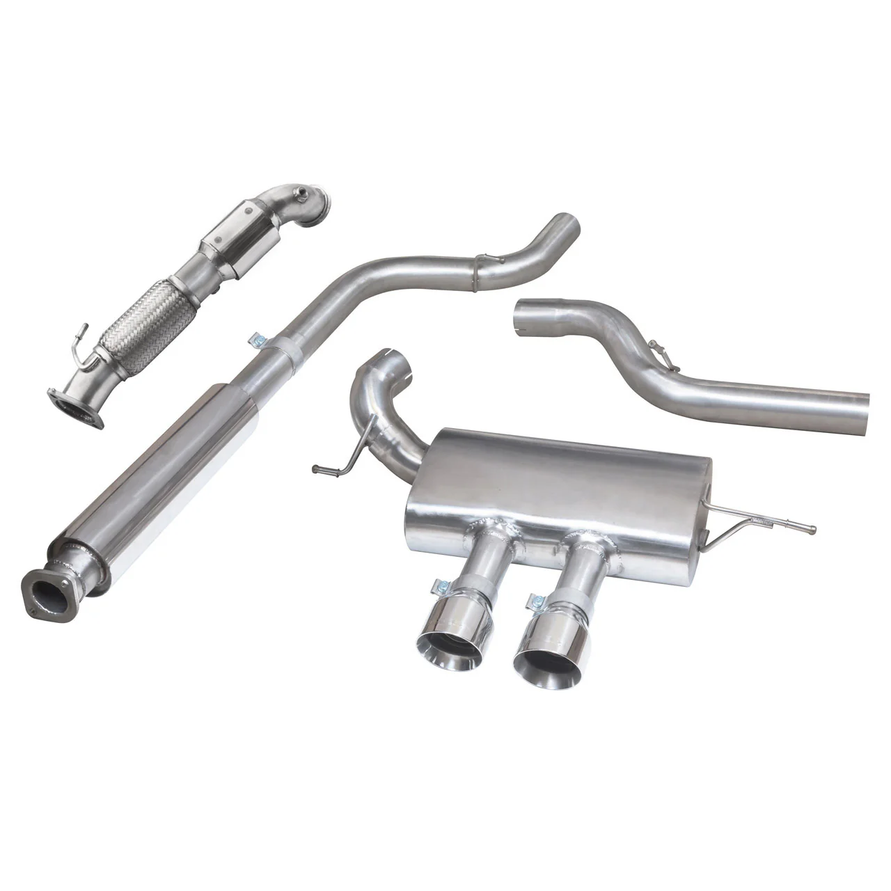 Ford Focus ST 250 (Mk3) Turbo Back Performance Exhaust - Image 11
