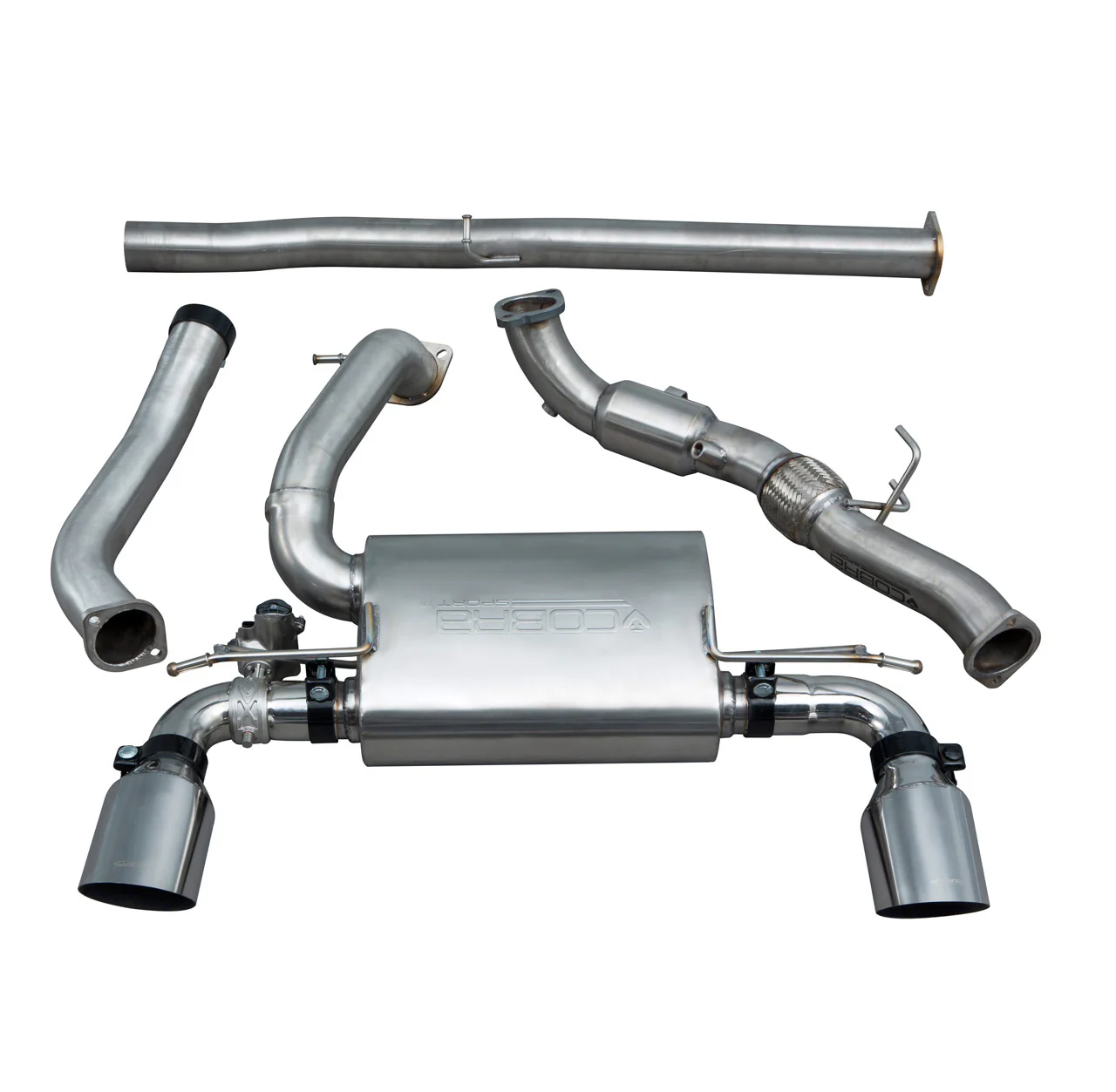 Ford Focus RS (MK3) Turbo Back Performance Exhaust - Image 12