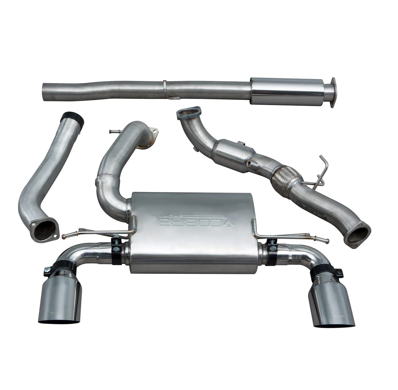 Ford Focus RS (MK3) Turbo Back Performance Exhaust - Image 13