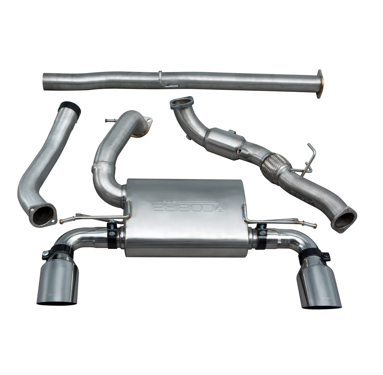 Ford Focus RS (MK3) Turbo Back Performance Exhaust - Image 14