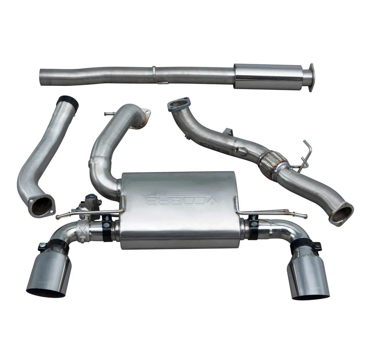 Ford Focus RS (MK3) Turbo Back Performance Exhaust - Image 15