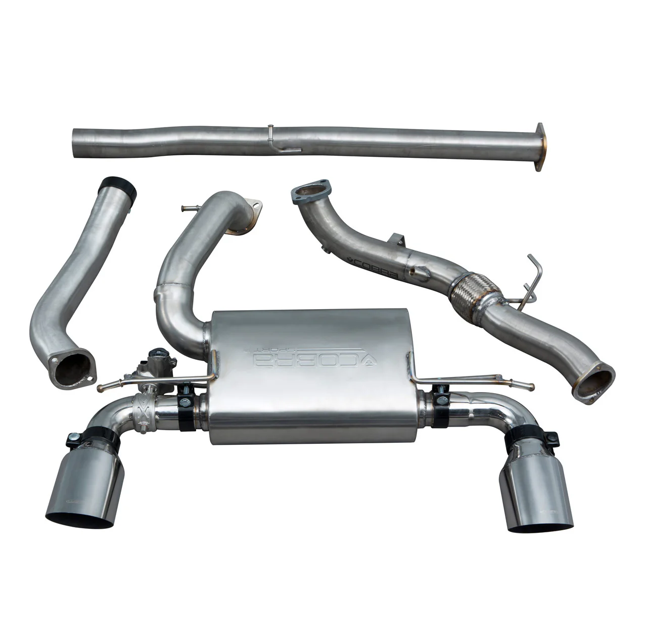 Ford Focus RS (MK3) Turbo Back Performance Exhaust - Image 16