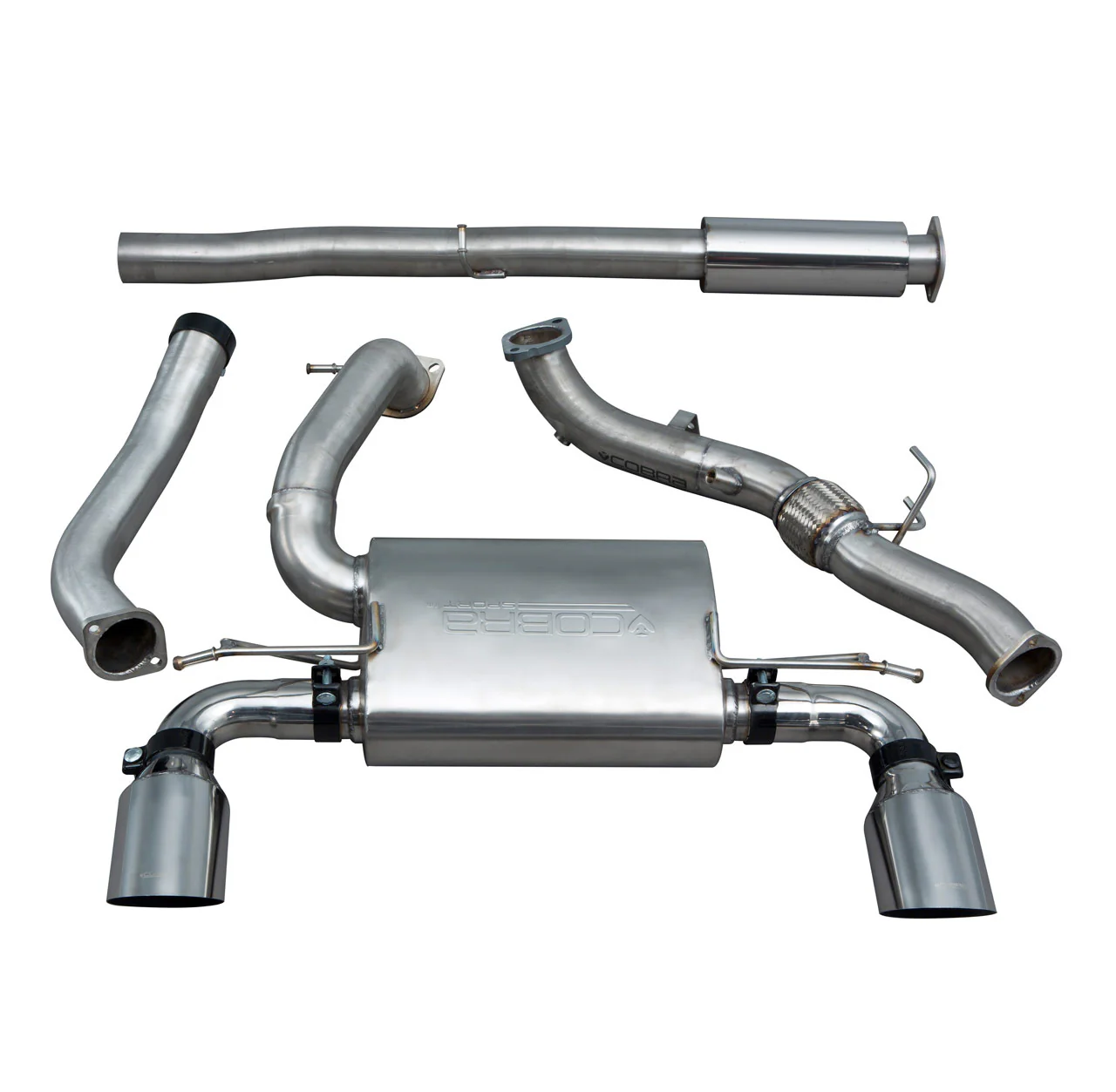 Ford Focus RS (MK3) Turbo Back Performance Exhaust - Image 17