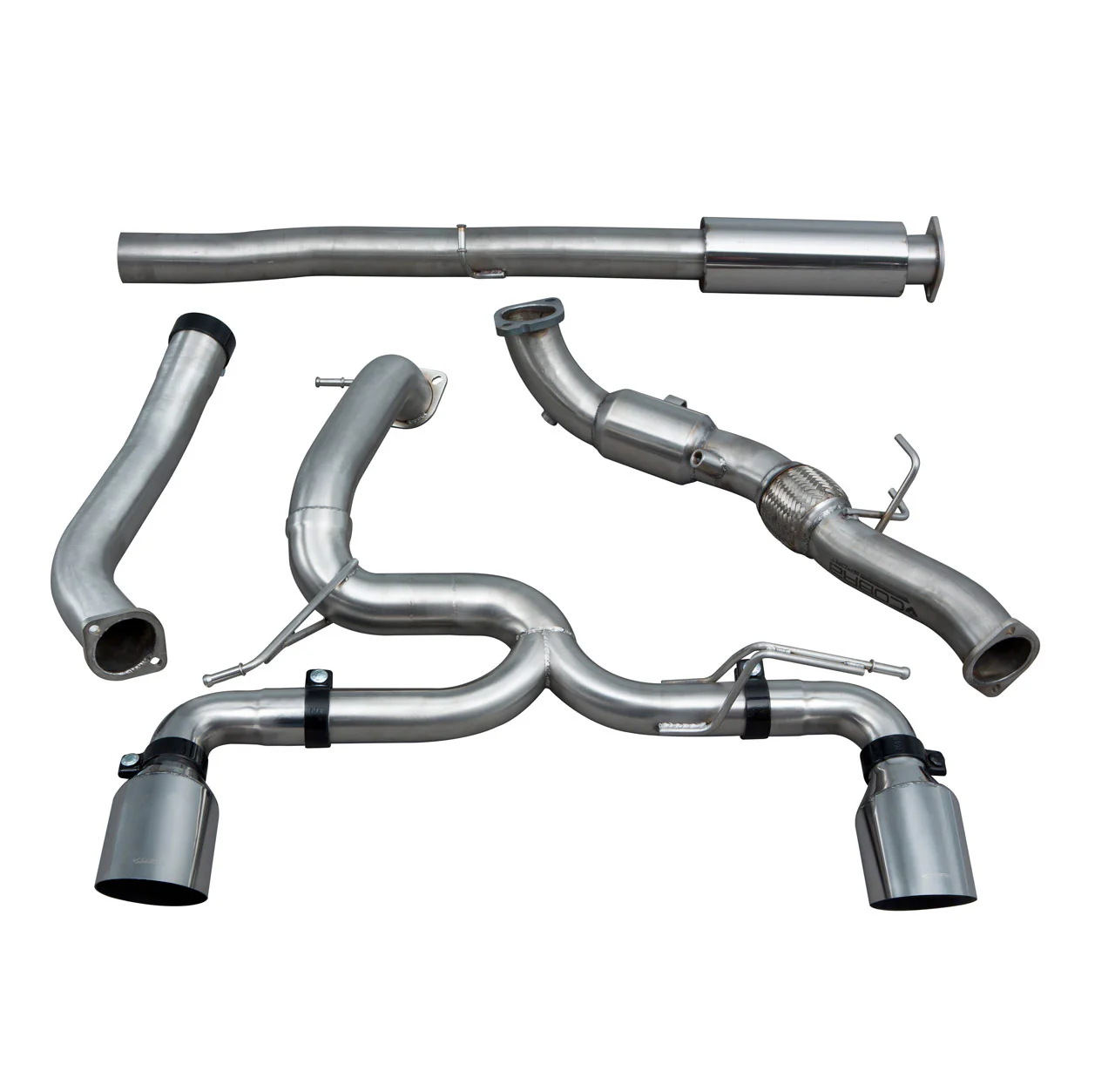 Ford Focus RS (MK3) Venom Box Delete Race Turbo Back Performance Exhaust - Image 12