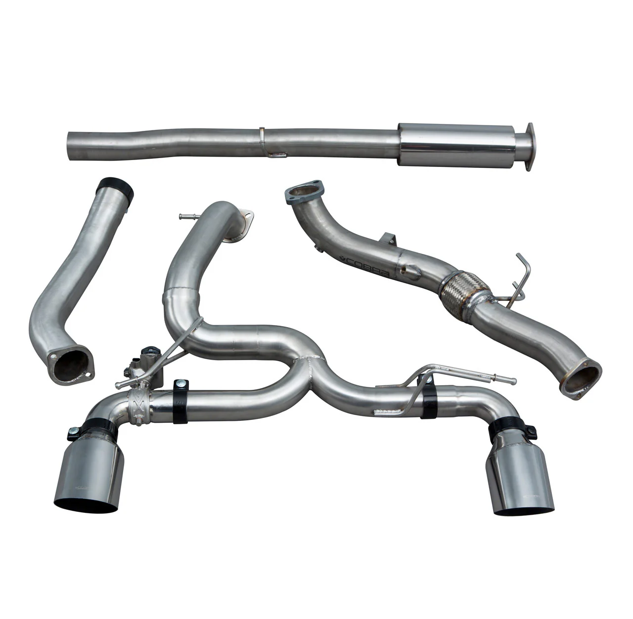 Ford Focus RS (MK3) Venom Box Delete Race Turbo Back Performance Exhaust - Image 13