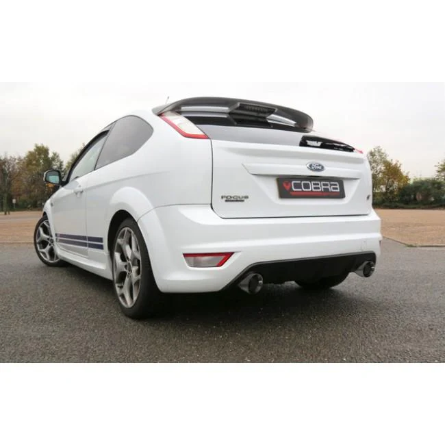 Ford Focus ST 225 (Mk2) Venom Box Delete Cat Back Race Tube Performance Exhaust - Image 8