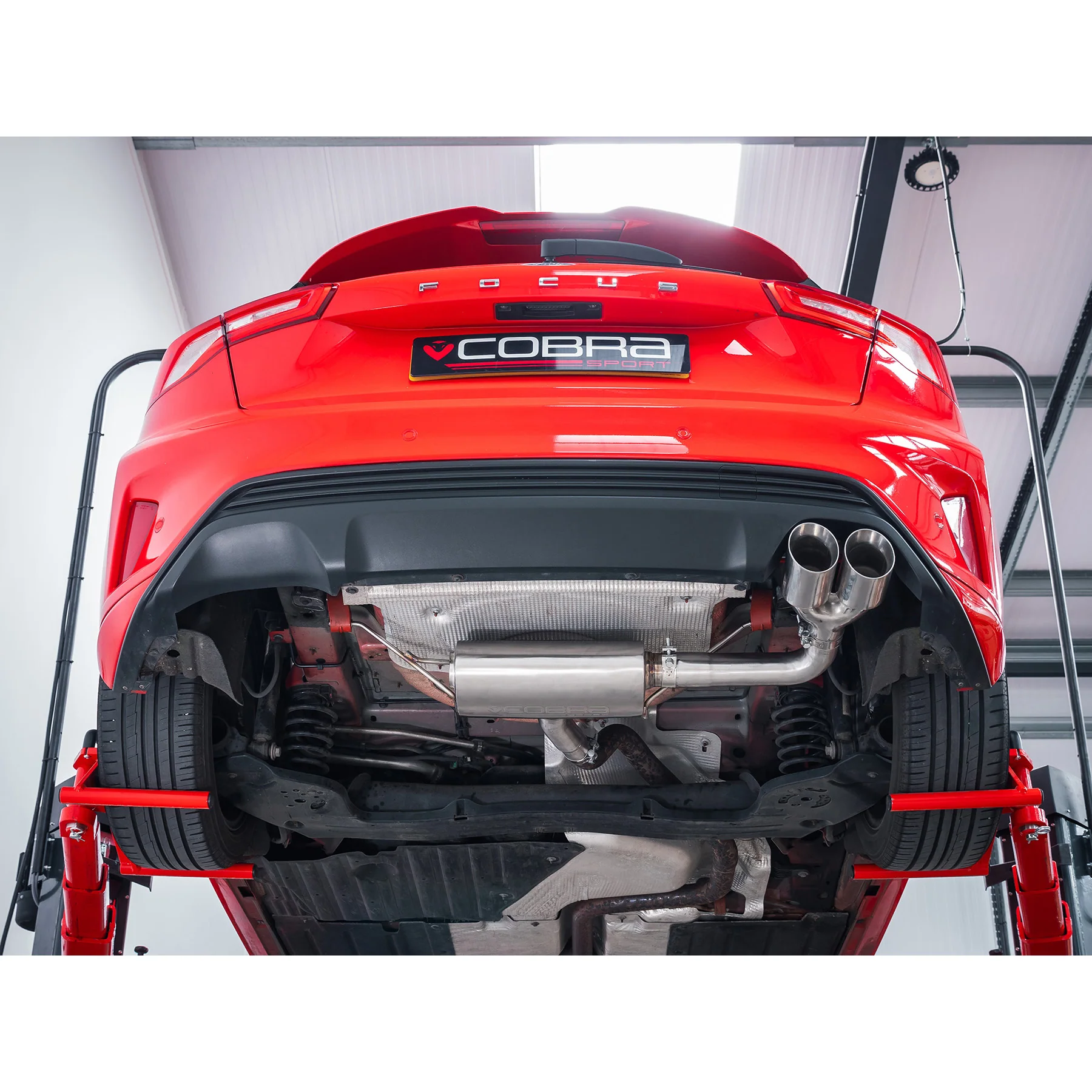 Ford Focus ST-Line 1.0L 125PS (Mk4) Rear Performance Exhaust - Image 3
