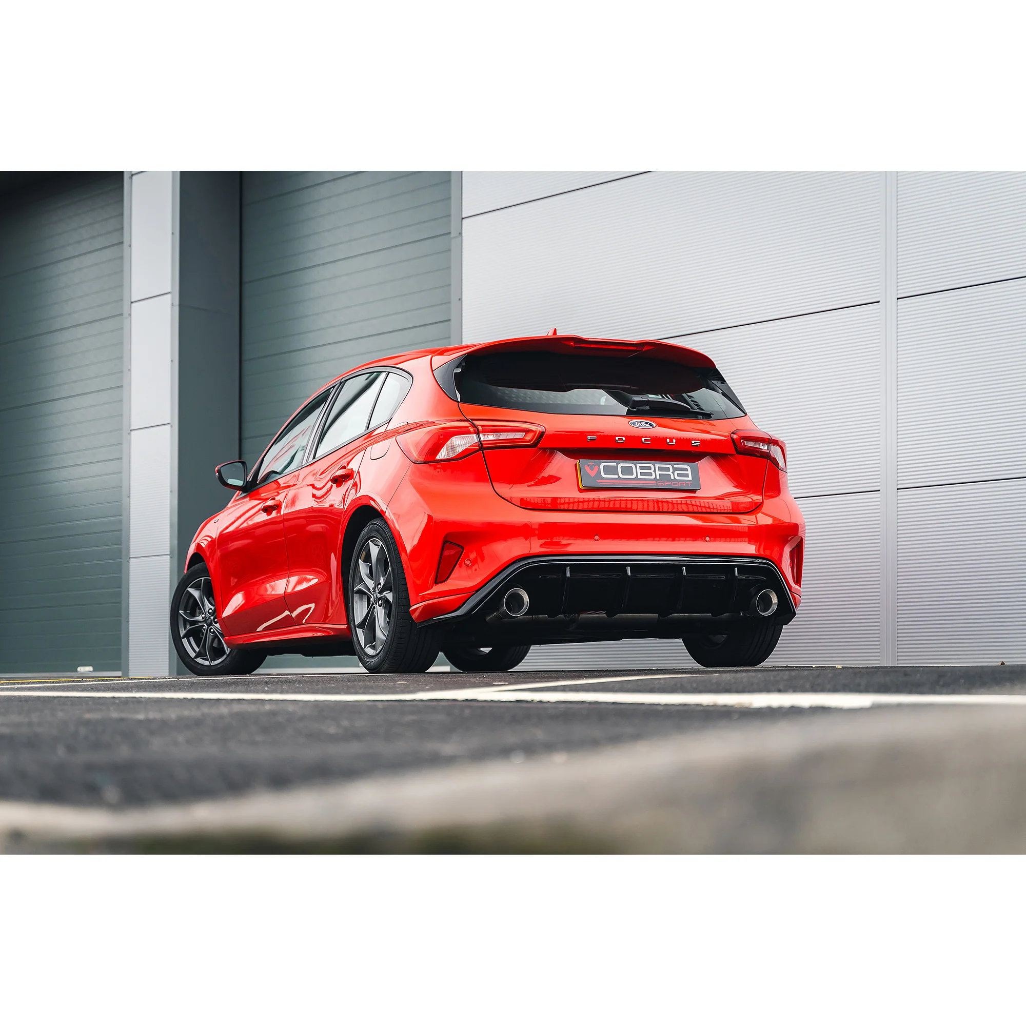 Ford Focus ST-Line 1.0L 125PS (Mk4) Venom 'ST Style' Dual Exit Rear Performance Exhaust - Image 11