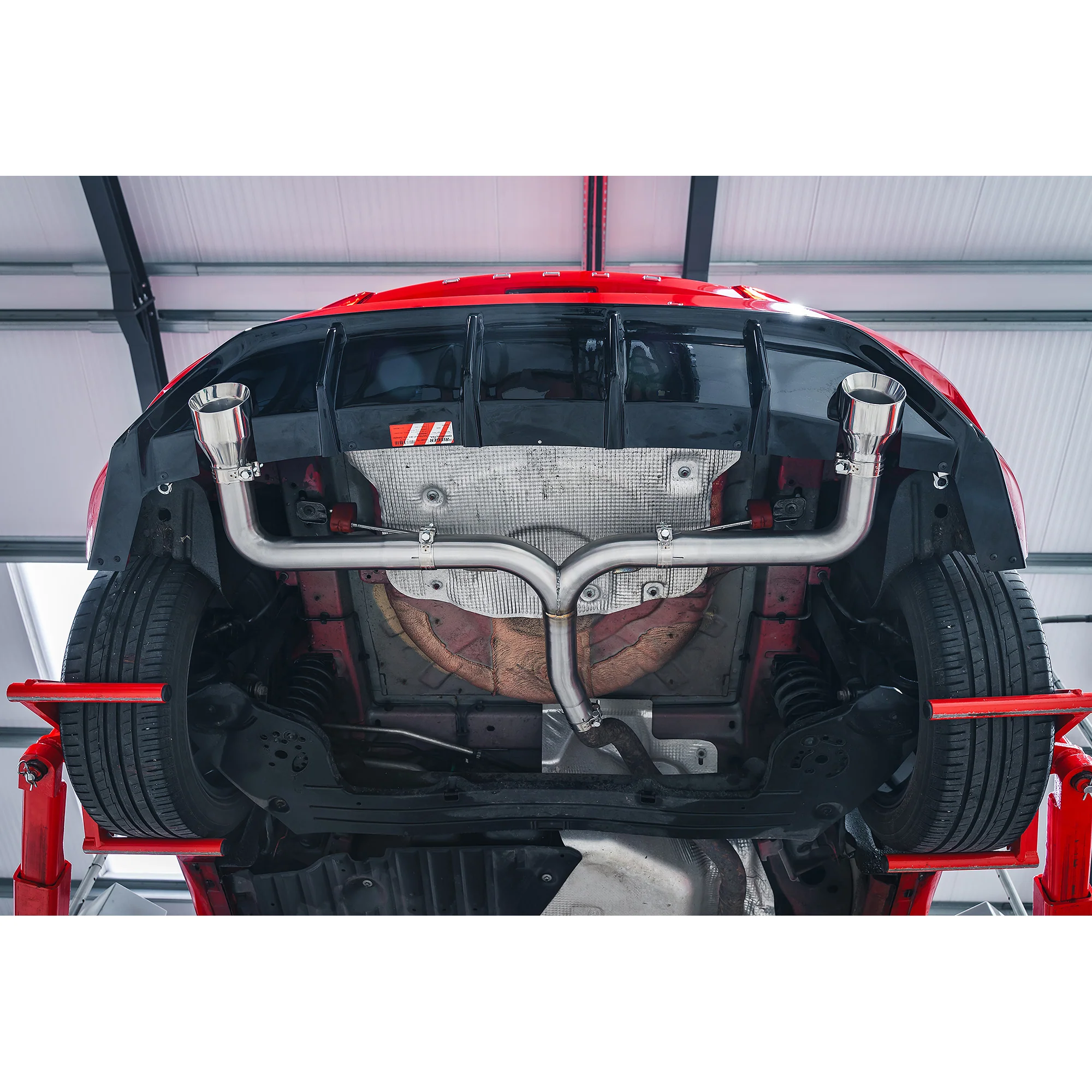 Ford Focus ST-Line 1.0L 125PS (Mk4) Venom 'ST Style' Dual Exit Rear Performance Exhaust - Image 5