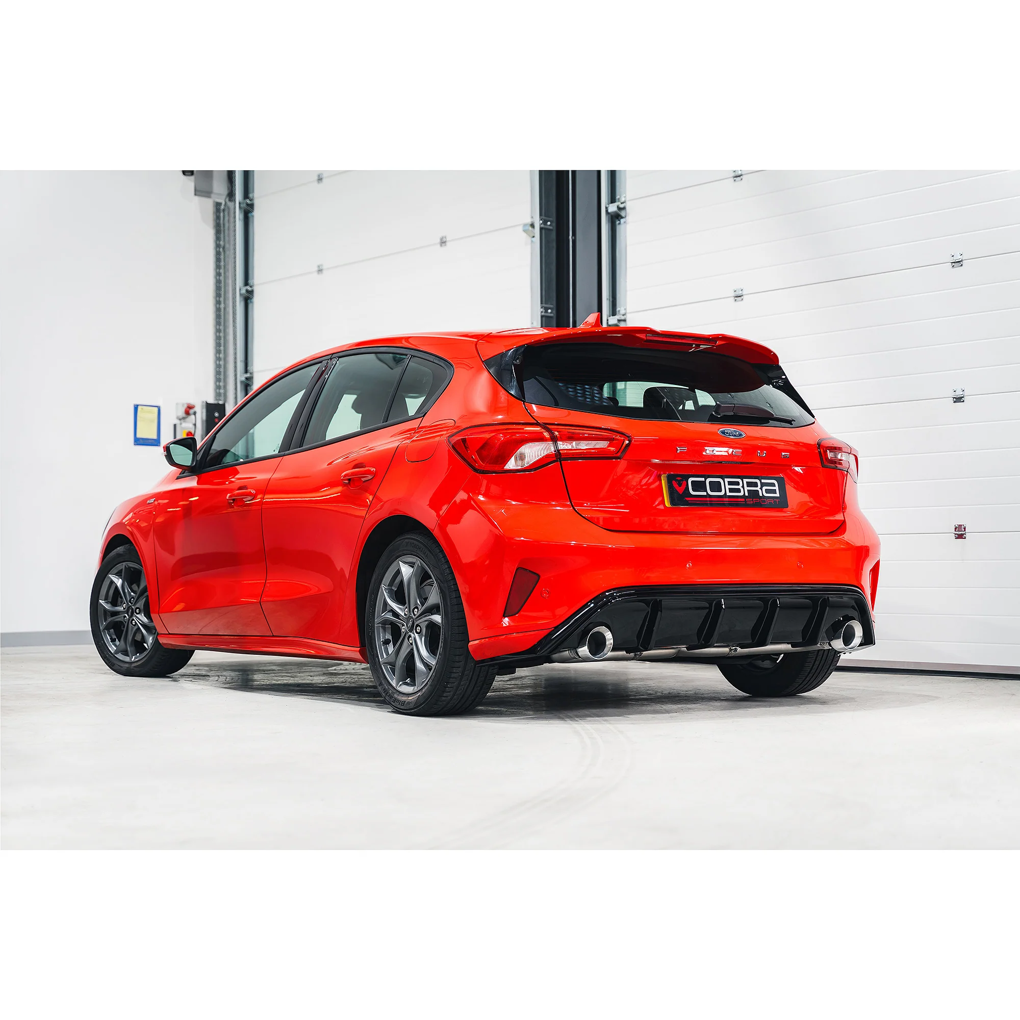 Ford Focus ST-Line 1.0L 125PS (Mk4) Venom 'ST Style' Dual Exit Rear Performance Exhaust - Image 7