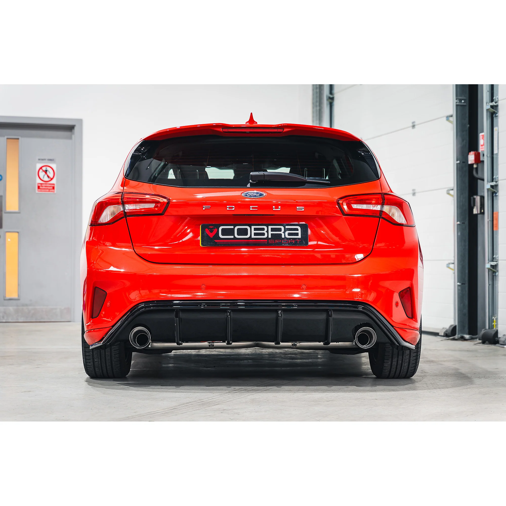 Ford Focus ST-Line 1.0L 125PS (Mk4) Venom 'ST Style' Dual Exit Rear Performance Exhaust - Image 8