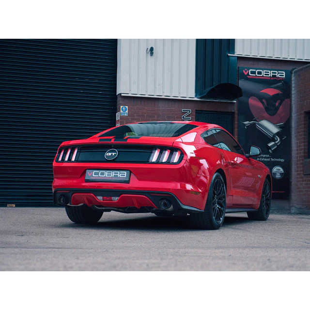 Ford Mustang 2.3 EcoBoost Convertible (2015-18) 2.5" Venom Box Delete Axle Back Performance Exhaust - Image 9