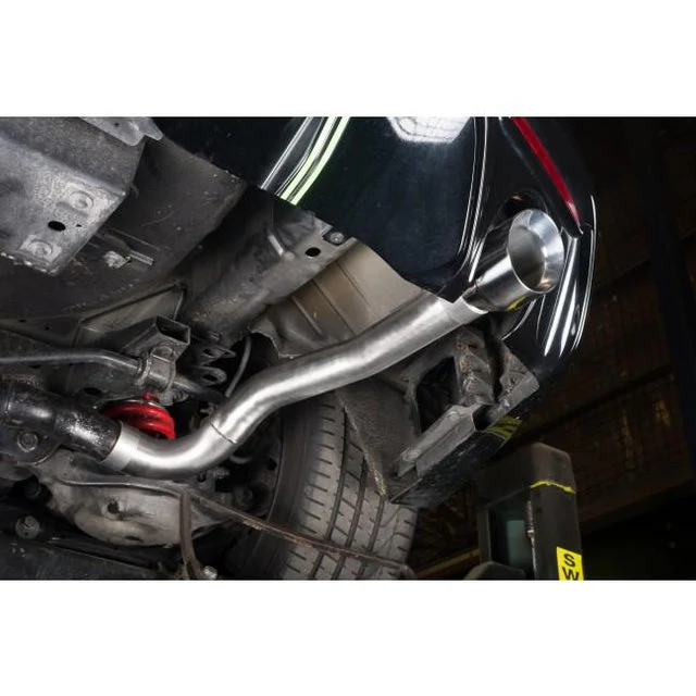 Ford Mustang 2.3 EcoBoost Convertible (2018>) 2.5" Venom Box Delete Axle Back Performance Exhaust - Image 3