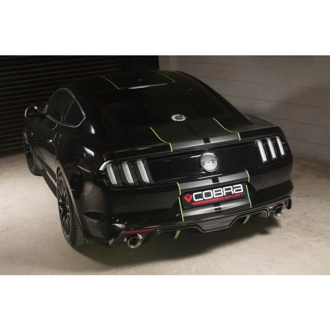 Ford Mustang 5.0 V8 GT Convertible (2015-18) 2.5" Axle Back Performance Exhaust - Image 7