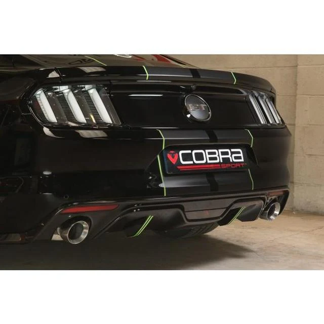Ford Mustang 5.0 V8 GT Convertible (2015-18) 2.5" Venom Box Delete Axle Back Performance Exhaust - Image 5