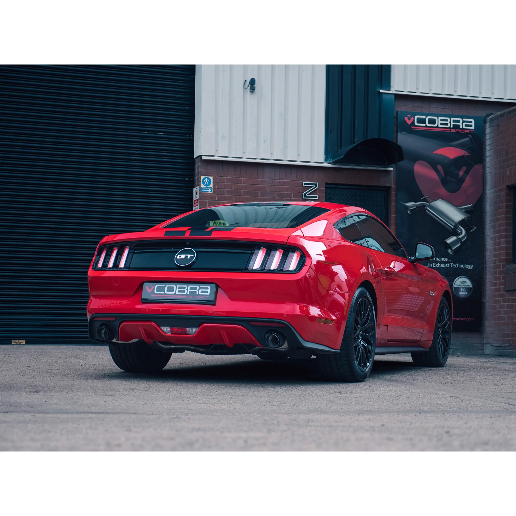 Ford Mustang 5.0 V8 GT Convertible (2015-18) 2.5" Venom Box Delete Axle Back Performance Exhaust - Image 8
