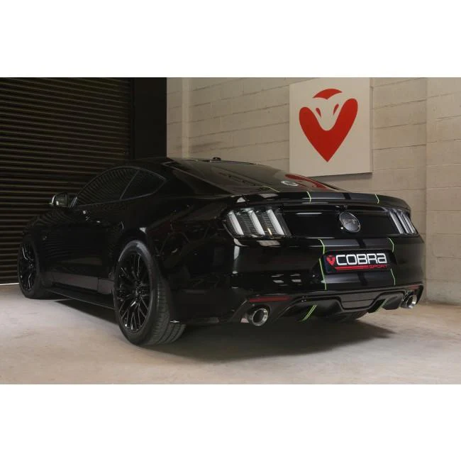 Ford Mustang 5.0 V8 GT (2015-18) 2.5" Venom Box Delete Axle Back Performance Exhaust - Image 6