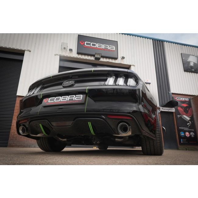 Ford Mustang 5.0 V8 GT Fastback (2015-18) 2.5" Cat Back Performance Exhaust - Image 11