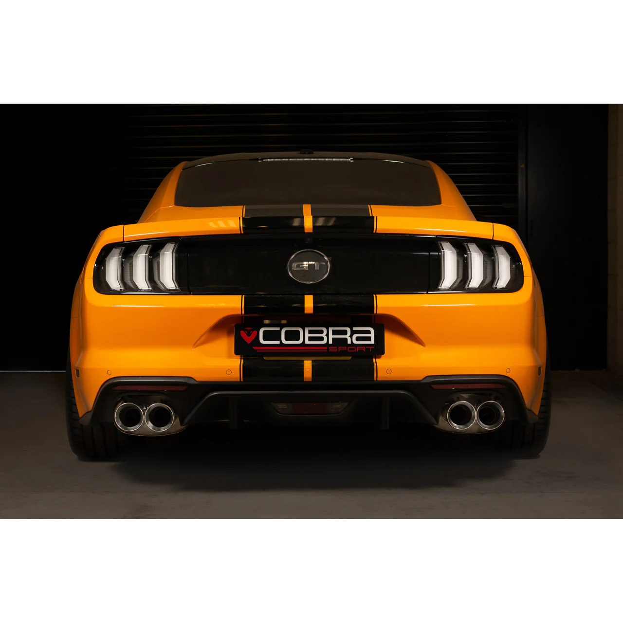 Ford Mustang 5.0 V8 GT (2018>) Facelift 3" Valved Cat Back Performance Exhaust - Image 8