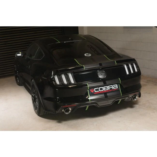 Ford Mustang 5.0 V8 GT Fastback (2015-18) 2.5" Venom Box Delete Race Cat Back Performance Exhaust - Image 10