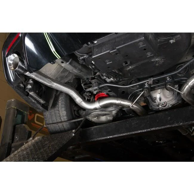 Ford Mustang 5.0 V8 GT Fastback (2015-18) 2.5" Venom Box Delete Race Cat Back Performance Exhaust - Image 6
