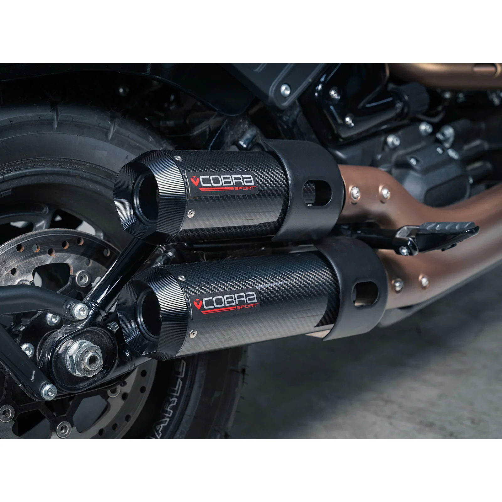 Harley-Davidson Fat Bob 114 (2021>) Half System Performance Exhaust - Image 4