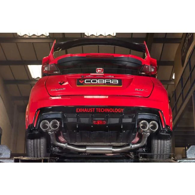 Honda Civic Type R (FK2) Cat Back Performance Exhaust - Image 8
