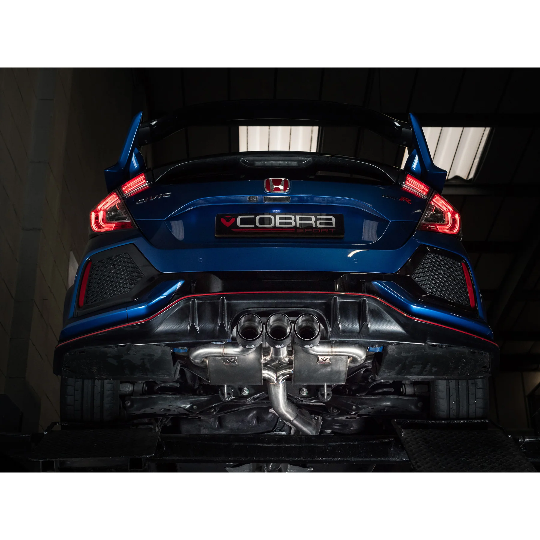 Honda Civic Type R (FK8) RHD Pre-GPF Models Cat Back Performance Exhaust - Image 7