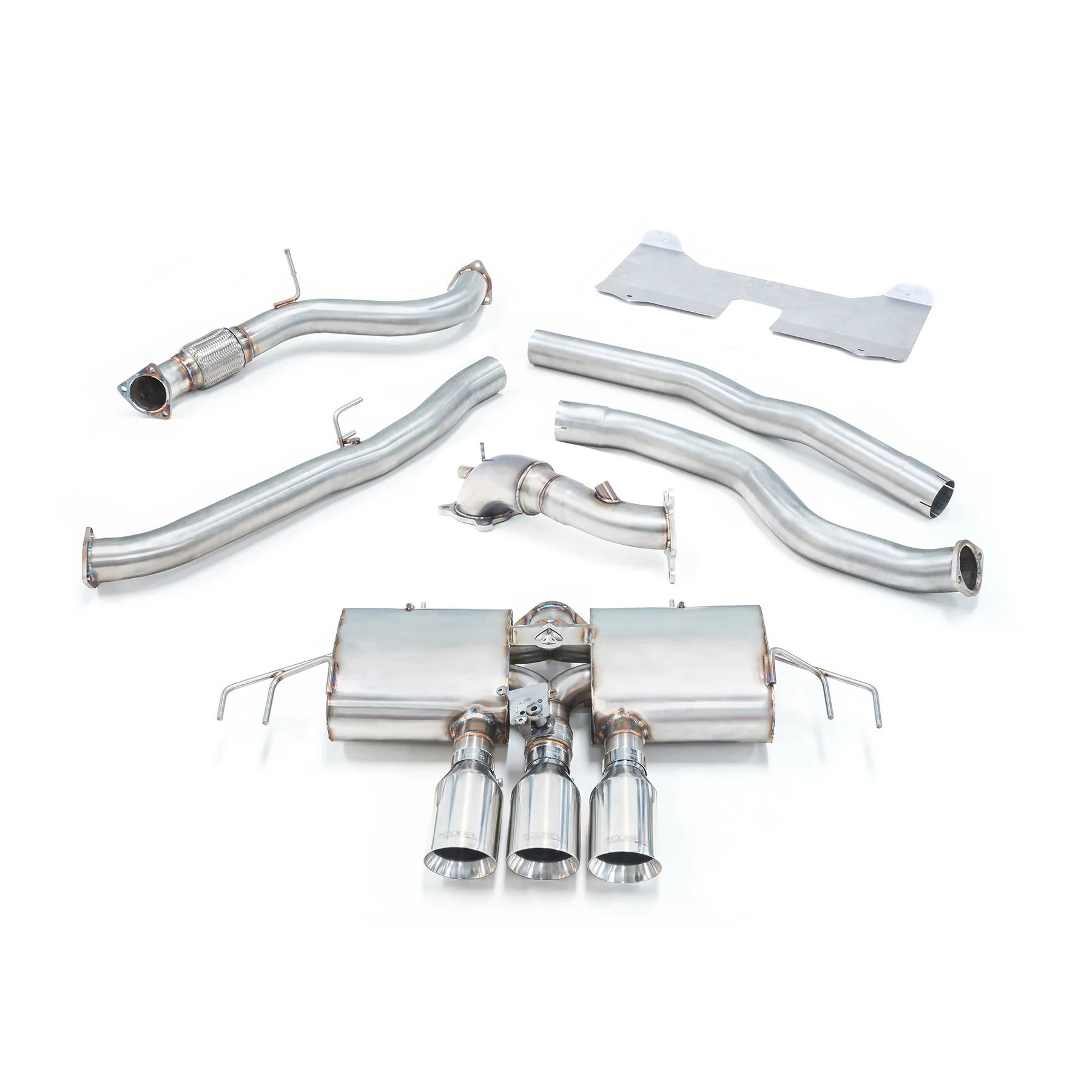 Honda Civic Type R (FL5) Valved Turbo Back Performance Exhaust - Image 9