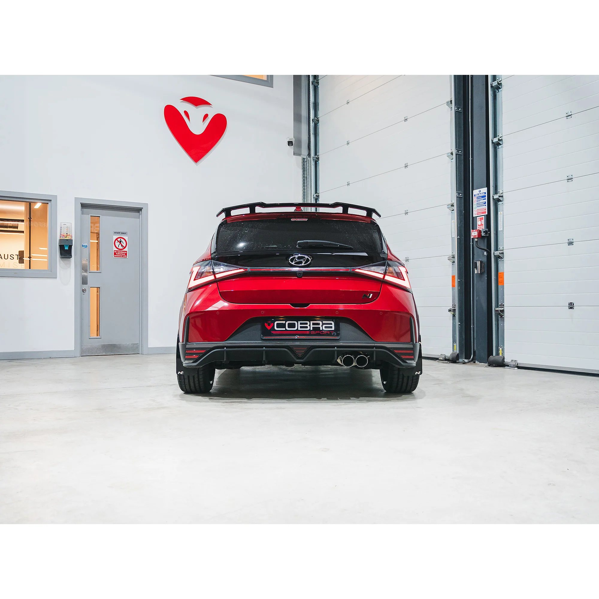 Hyundai i20 N Valved Cat Back Performance Exhaust - Image 3