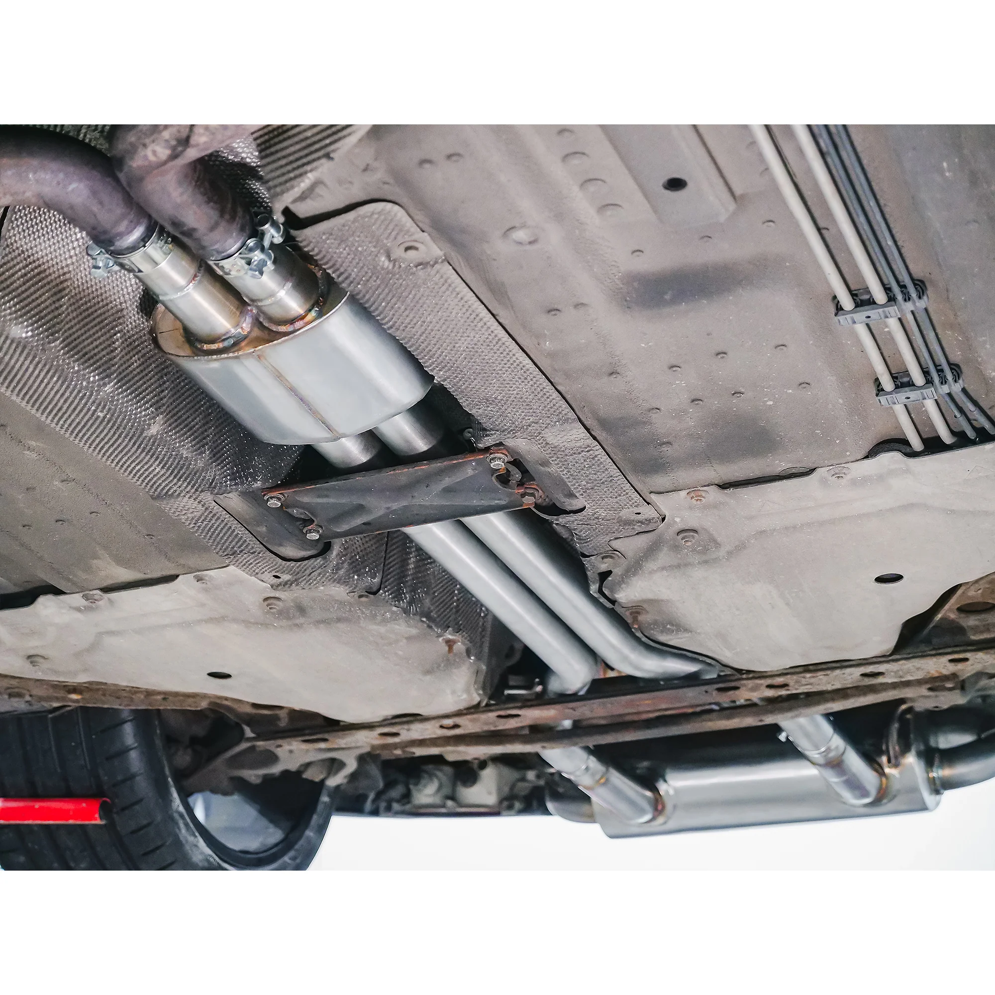 Jaguar F-Type V6 (14-20) Resonated Non-Valved Cat Back Performance Exhaust - Image 4