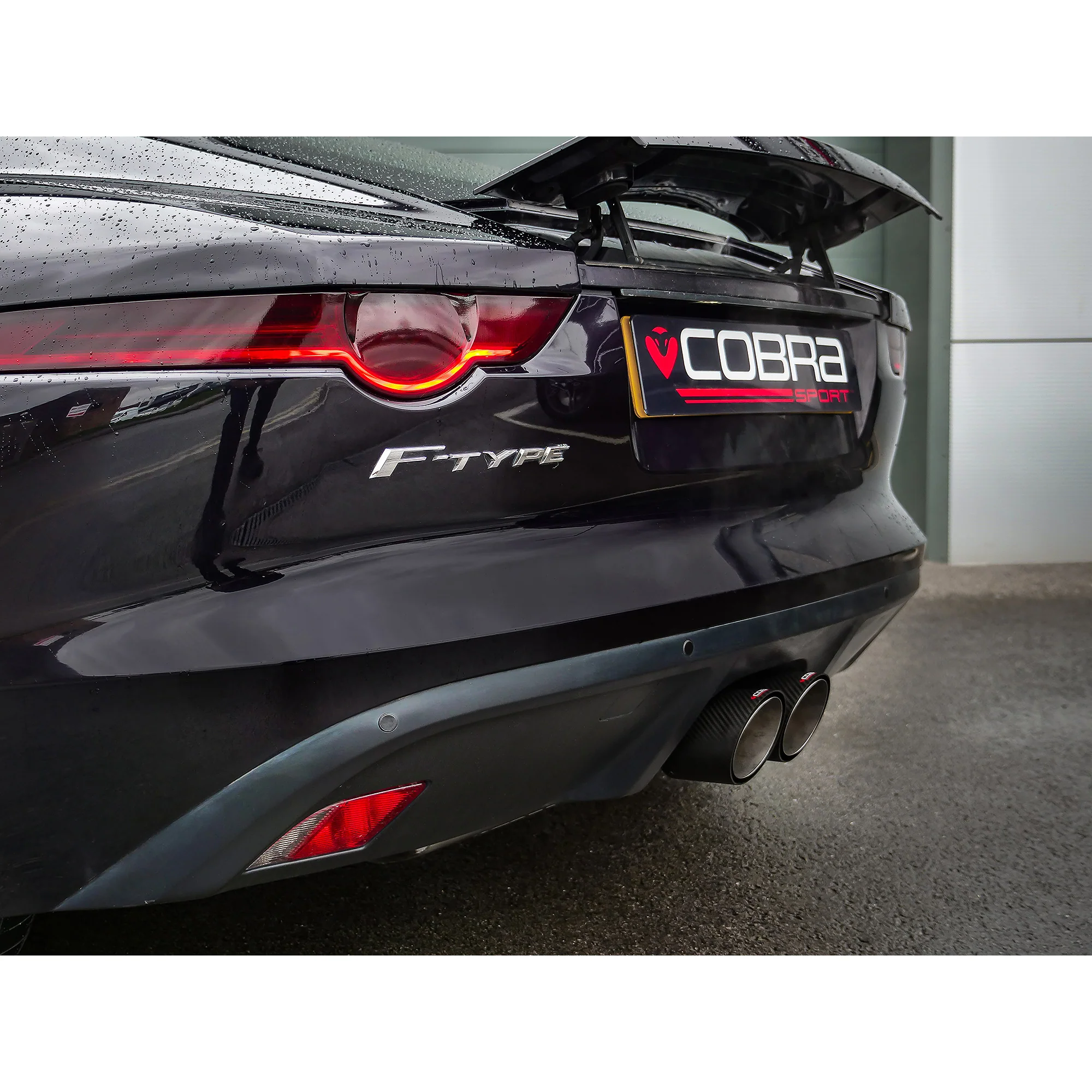 Jaguar F-Type V6 (14-20) Non-Valved Axle Back Performance Exhaust - Image 11
