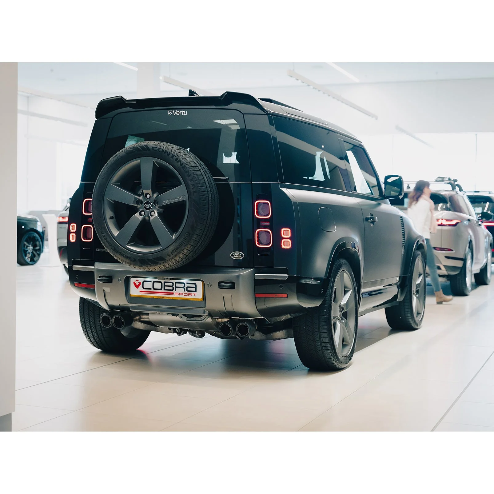 Land Rover Defender 90 V8 P525 (21>) Non-Valved Race GPF/PPF Back Performance Exhaust - Image 6