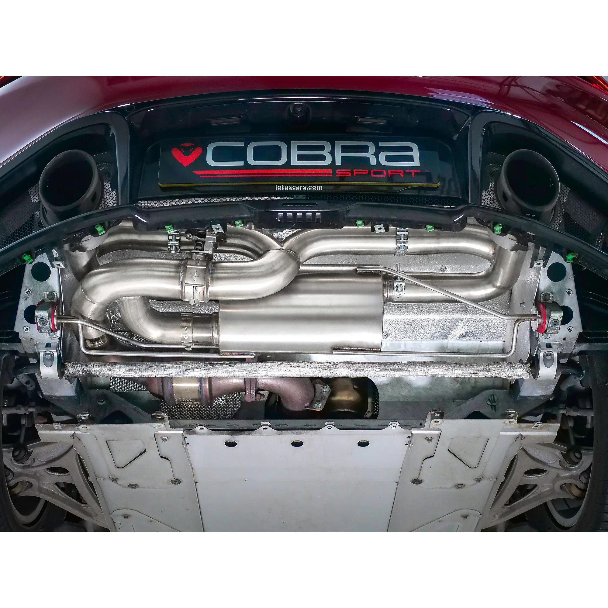 Lotus Emira 3.5 V6 Valved Cat-Back Performance Exhaust - Image 4