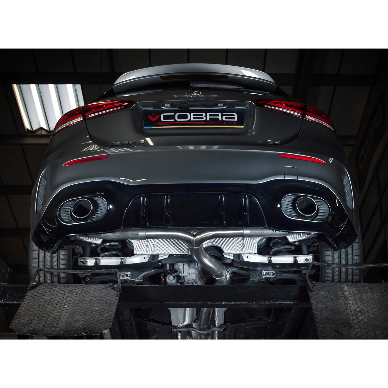 Mercedes-AMG A 35 Cat Back Performance Exhaust - Image 6