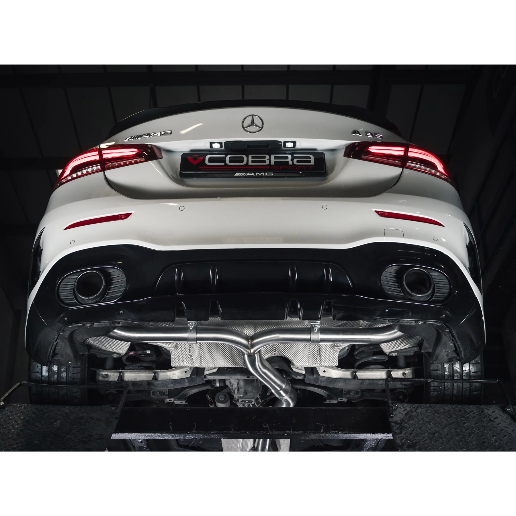 Mercedes-AMG A 35 Saloon Venom Cat Back Performance Exhaust - Image 3