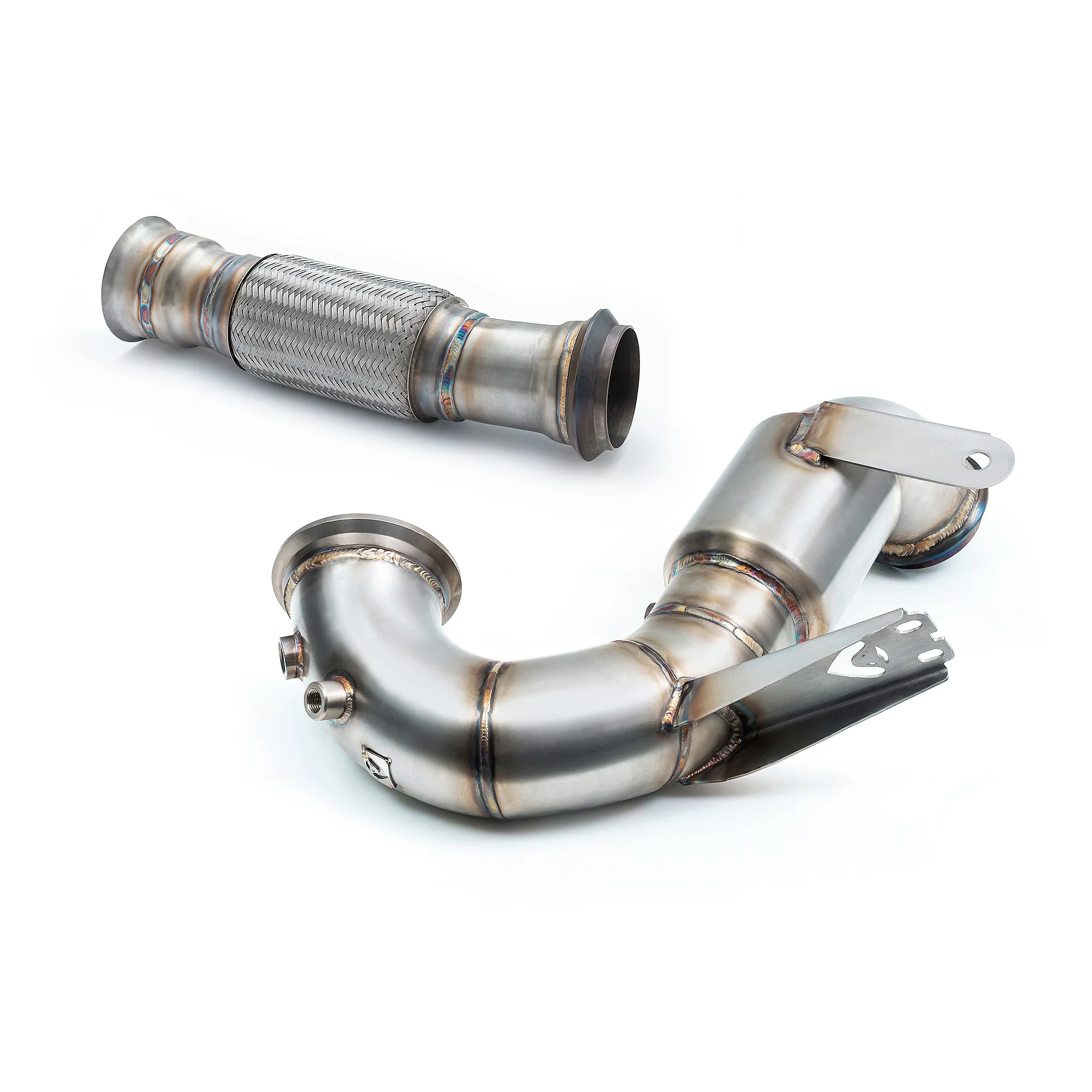Mercedes-AMG A 45 S Front Downpipe Sports Cat / De-Cat Performance Exhaust - Image 10
