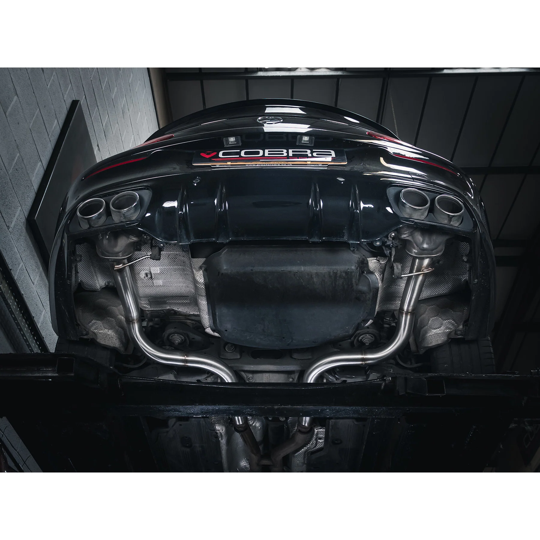 Mercedes-AMG C43 Venom Rear Performance Exhaust - Image 2